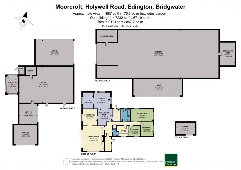 Floorplans For Holywell Road, Edington