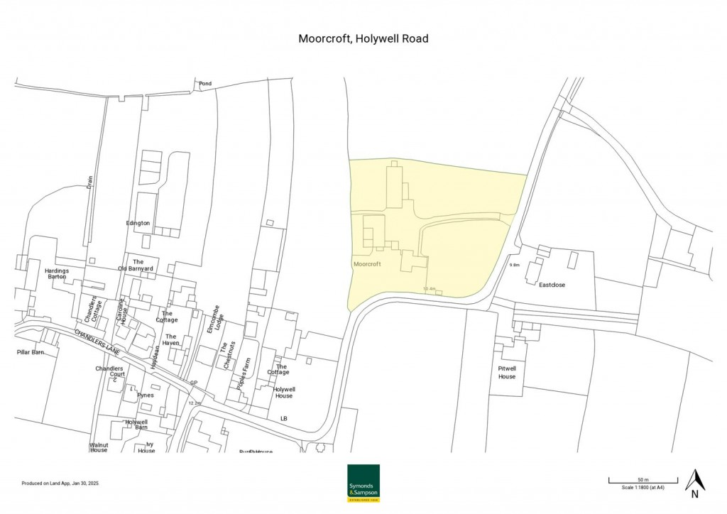 Floorplans For Holywell Road, Edington