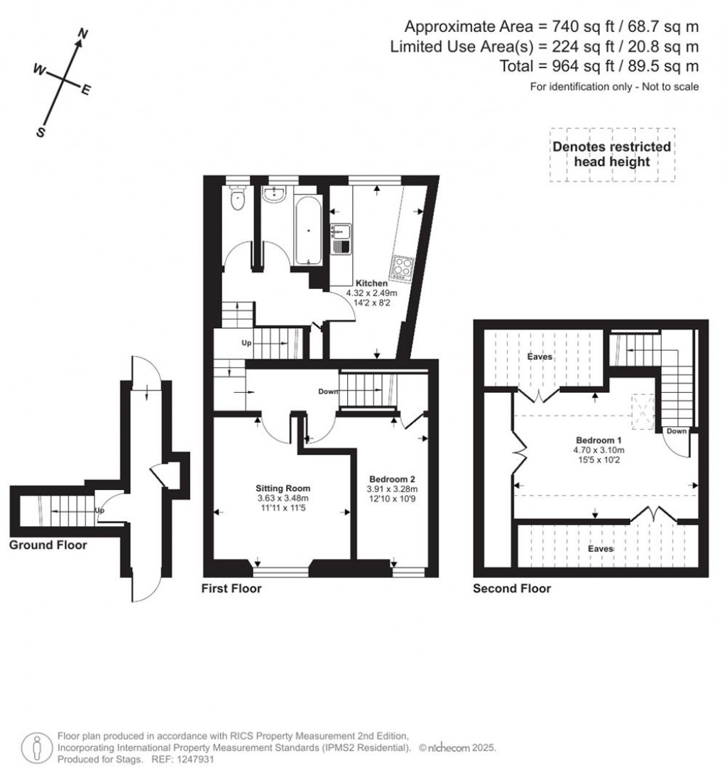 Floorplans For 23 Fore Street, Dulverton