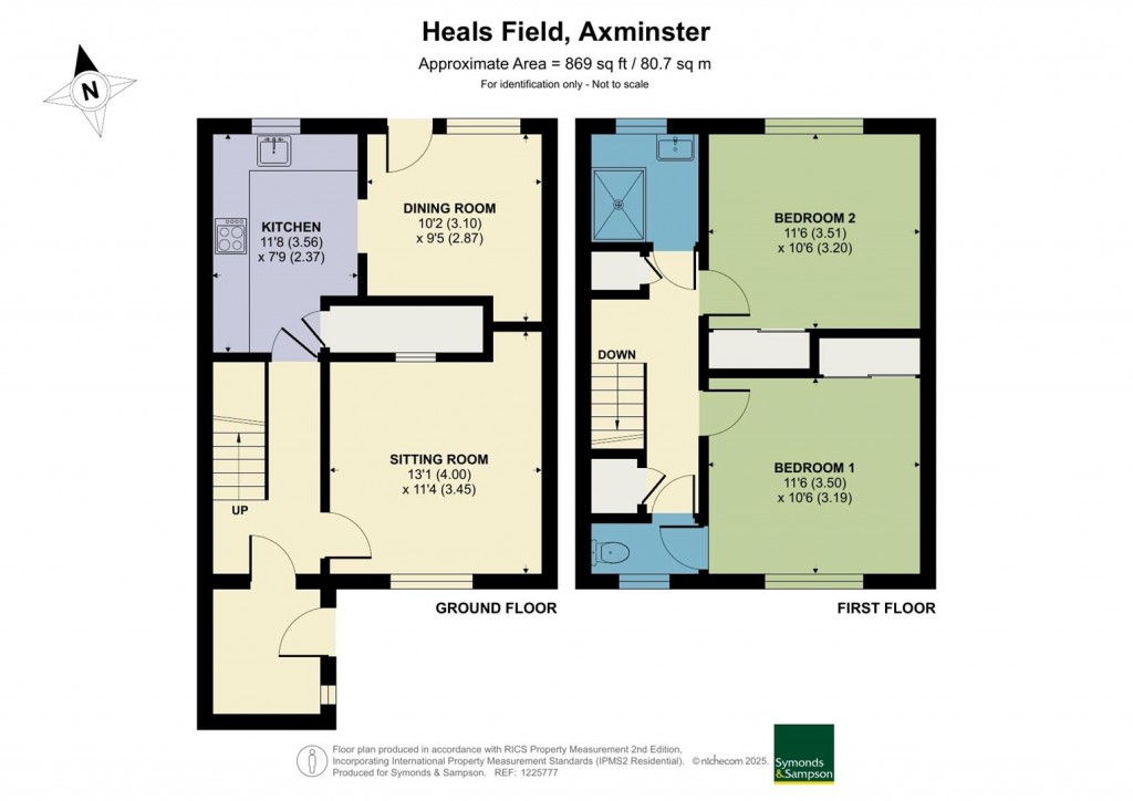 Floorplans For Heals Field, Axminster