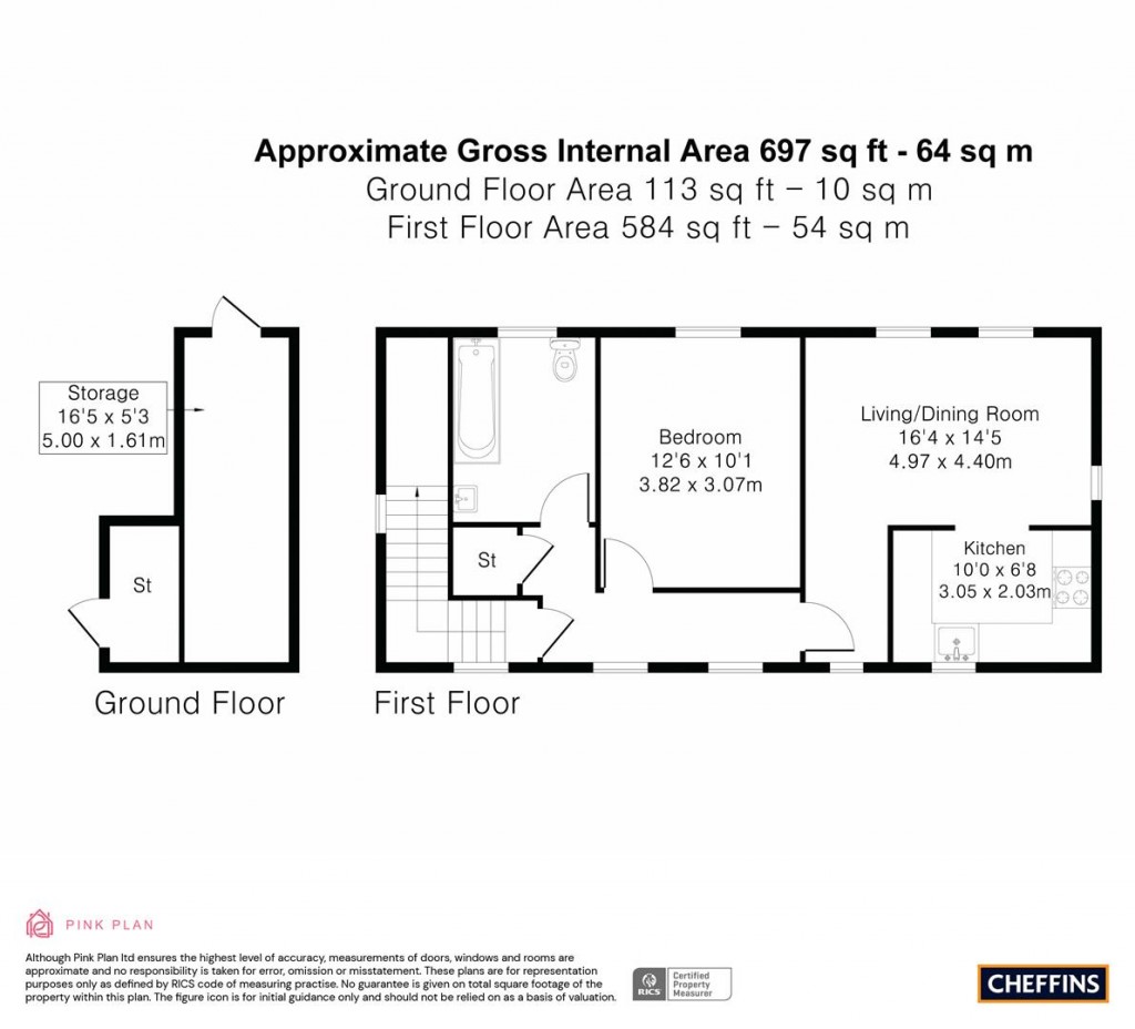 Floorplans For Browning Close, Royston