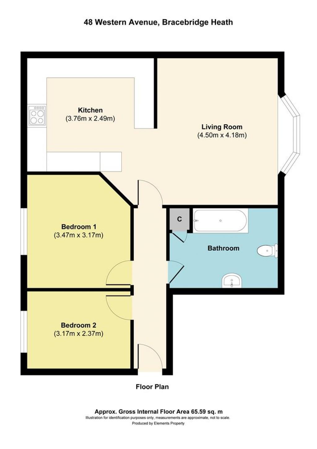 Floorplans For Western Avenue, Bracebridge Heath, Lincoln