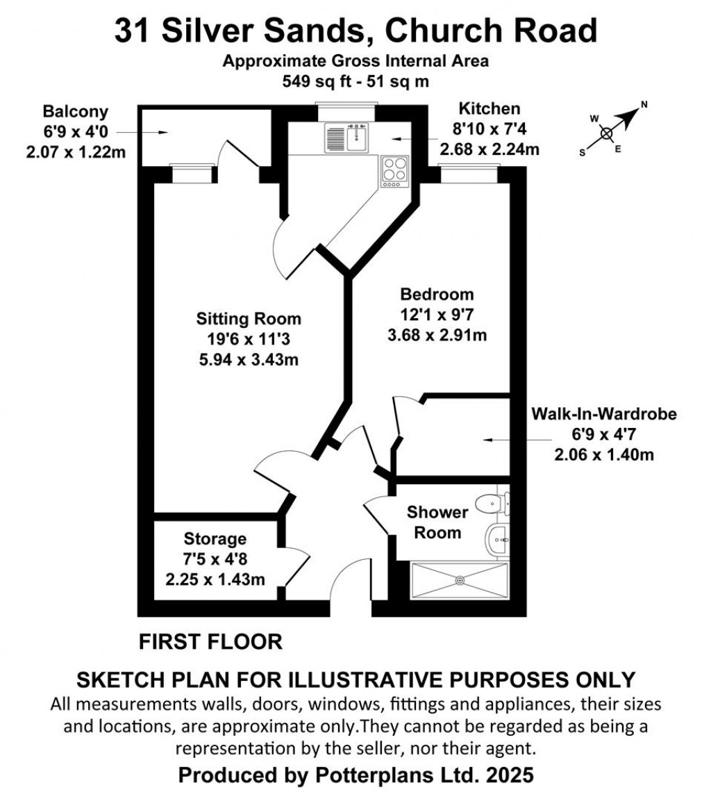 Floorplans For Bembridge, Isle of Wight