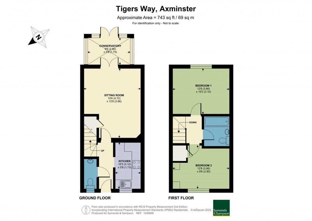 Floorplans For Tigers Way, Axminster