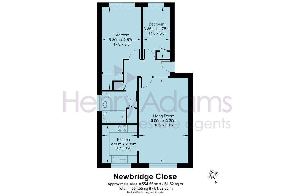 Floorplans For Newbridge Close, Broadbridge Heath, RH12