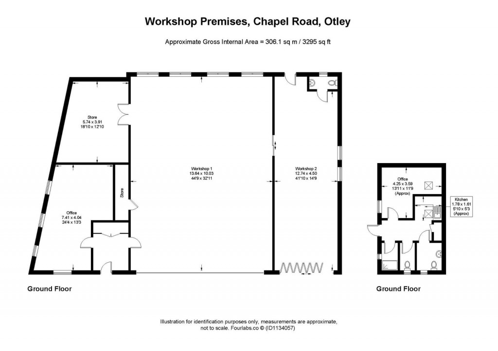 Floorplans For Chapel Road, Otley, Ipswich, IP6 9NT