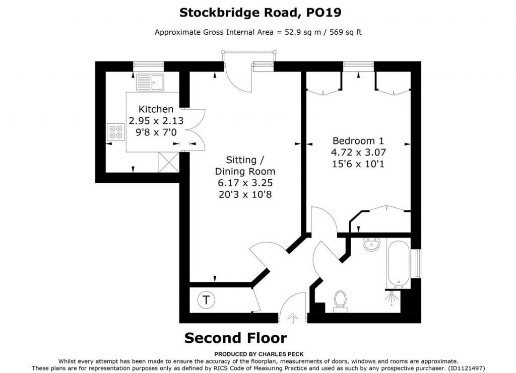 Floorplans For Stockbridge Road, Chichester, PO19