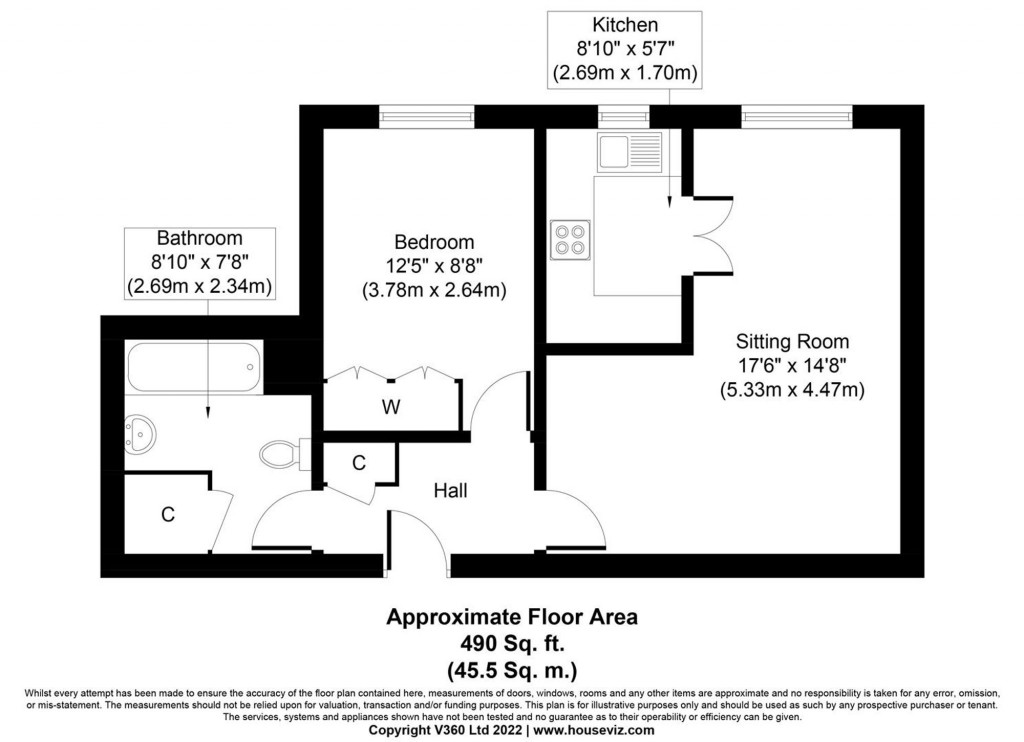 Floorplans For Stockbridge Road, Chichester, PO19