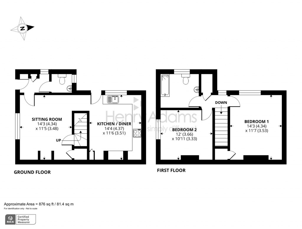 Floorplans For Binderton, Chichester, PO18
