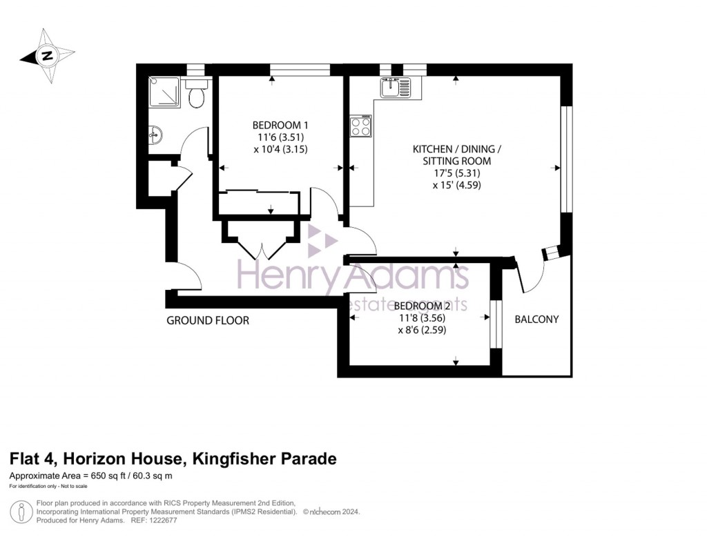 Floorplans For Kingfisher Parade, East Wittering, PO20