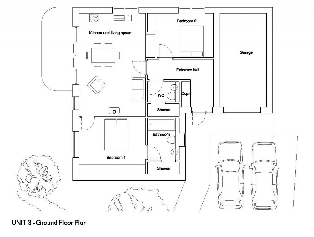 Floorplans For Between Nettlestead & Somersham, Nr Ipswich, Suffolk