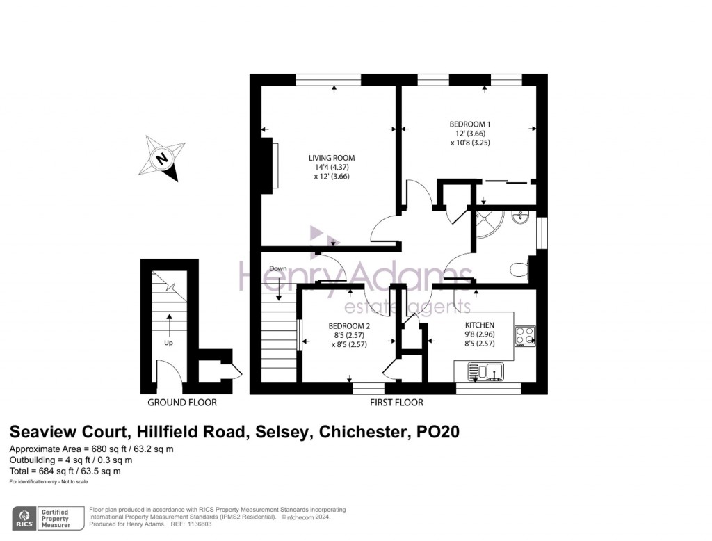 Floorplans For Hillfield Road, Selsey, PO20