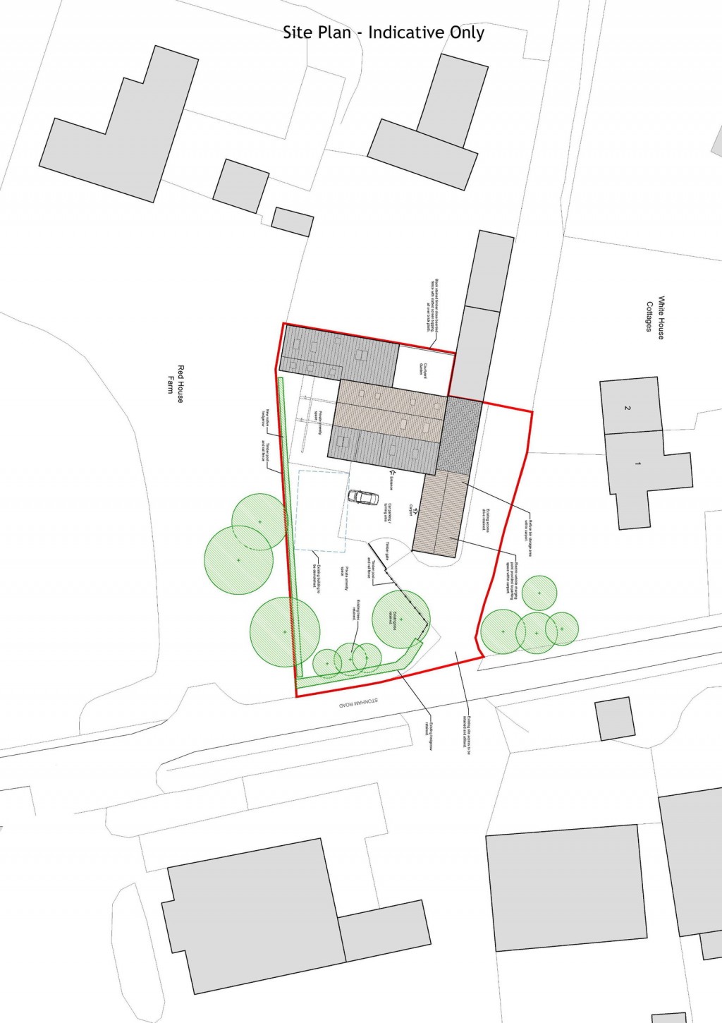 Floorplans For Stonham Aspal, Nr  Debenham, Suffolk 