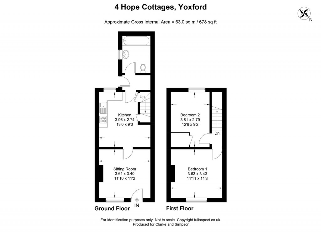 Floorplans For Yoxford, Saxmundham, Suffolk