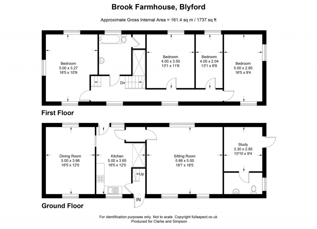 Floorplans For The Blyford Estate, Nr Southwold