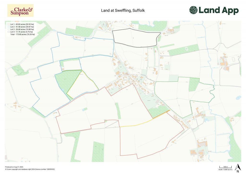 Floorplans For Sweffling, Nr Framlingham