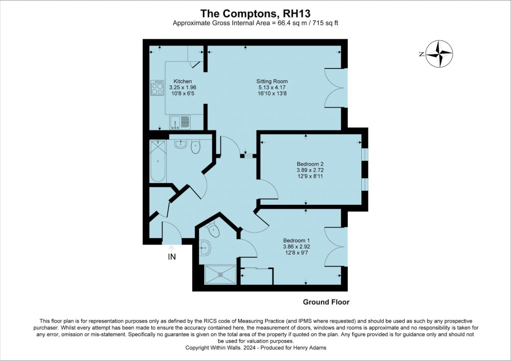 Floorplans For Comptons Lane, Horsham, RH13