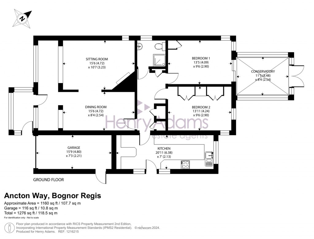 Floorplans For Ancton Way, Elmer Sands, PO22