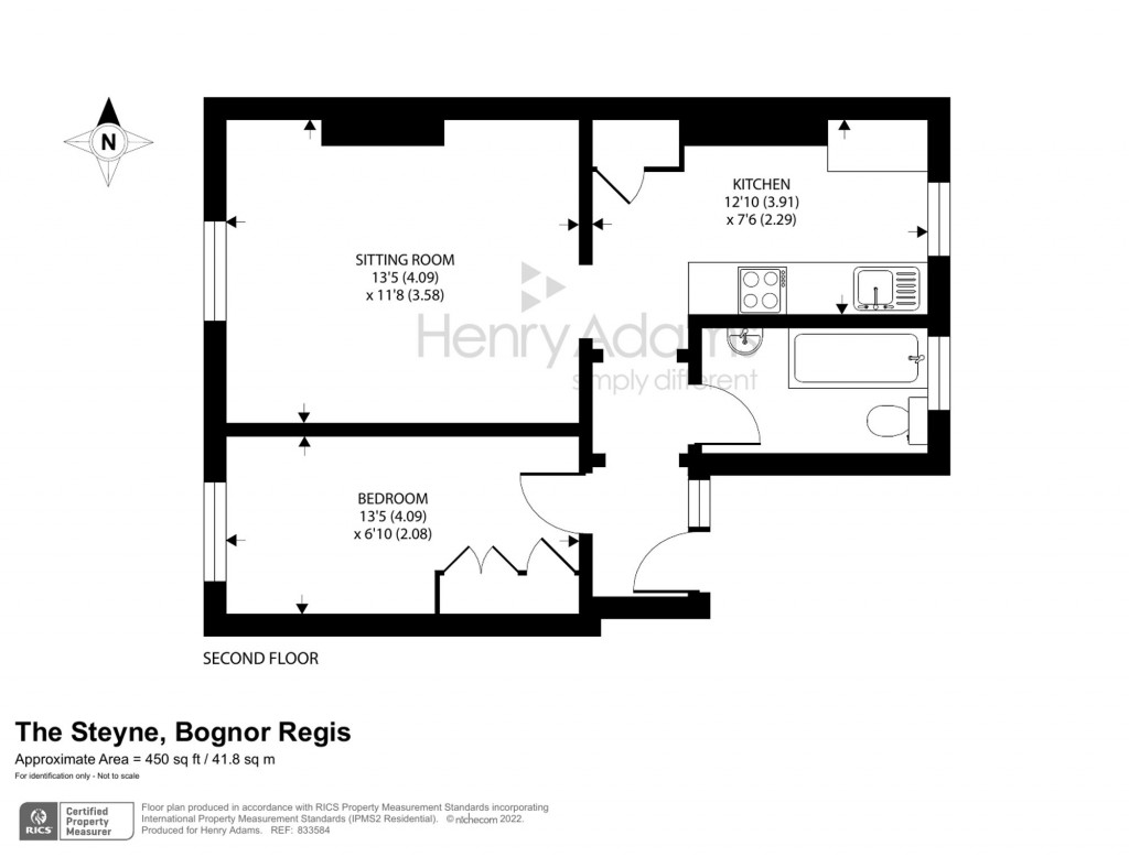 Floorplans For The Steyne, Bognor Regis, PO21