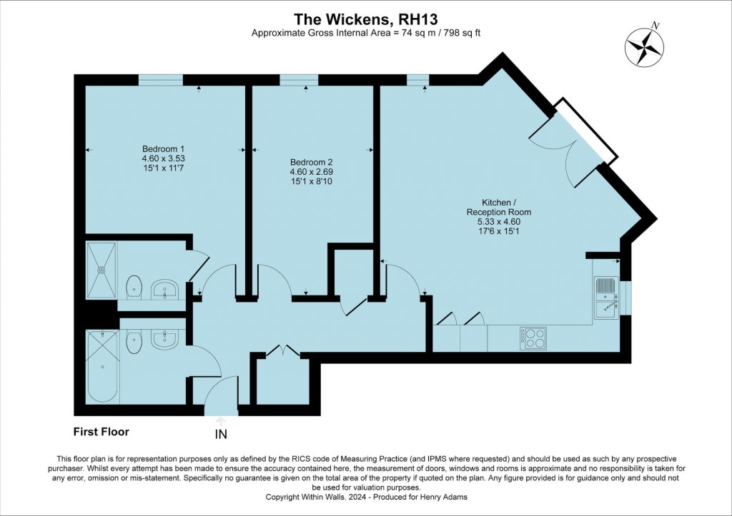 Floorplans For Fairbank Road, Southwater, RH13