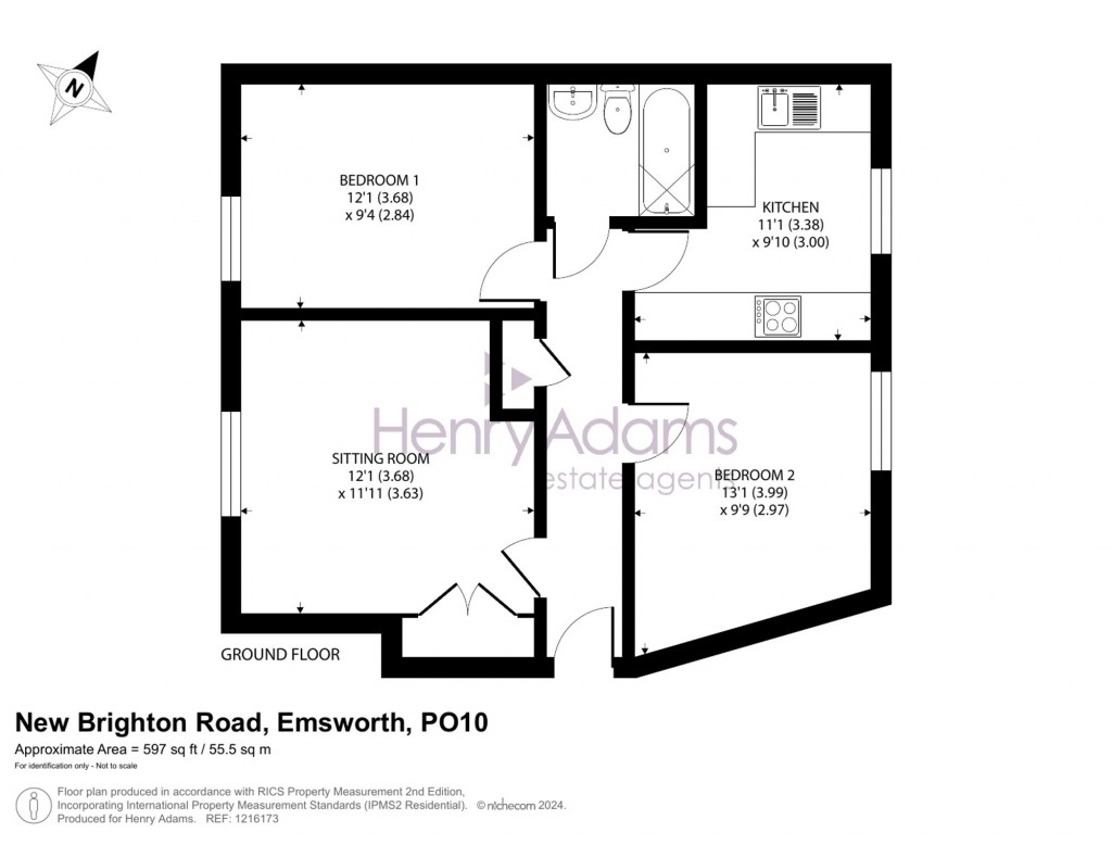 Floorplans For New Brighton Road, Emsworth, PO10