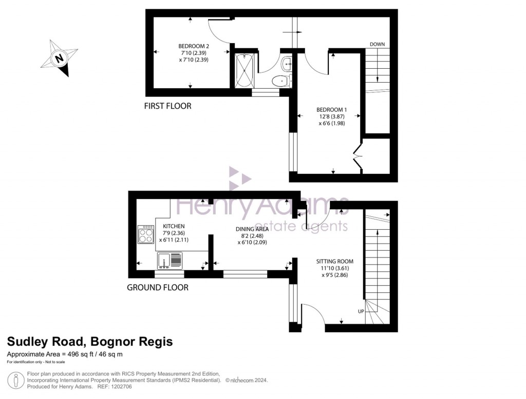 Floorplans For Sudley Road, Bognor Regis, PO21