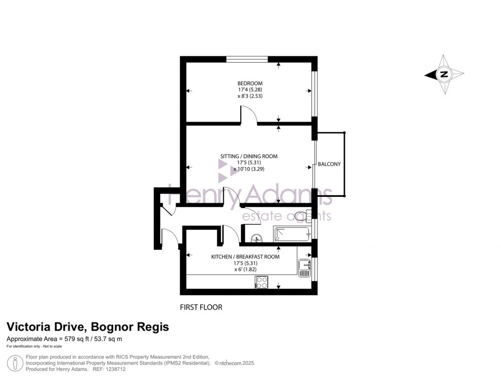 Floorplans For Victoria Drive, Streete Court, PO21