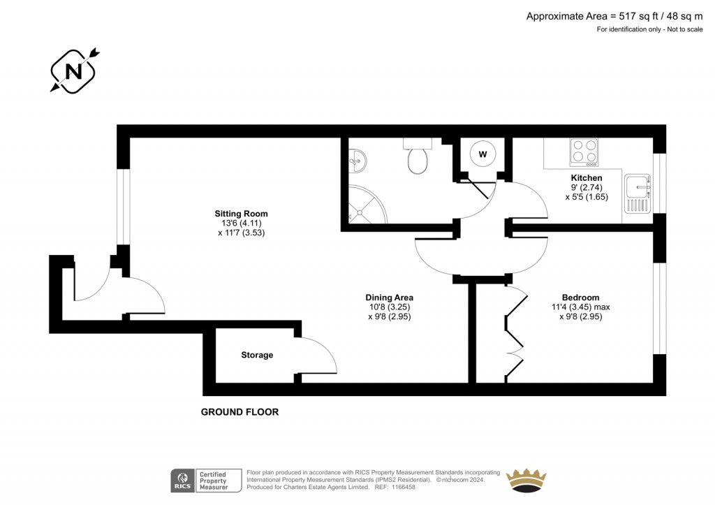 Floorplans For Adams Way, Alton, Hampshire, GU34