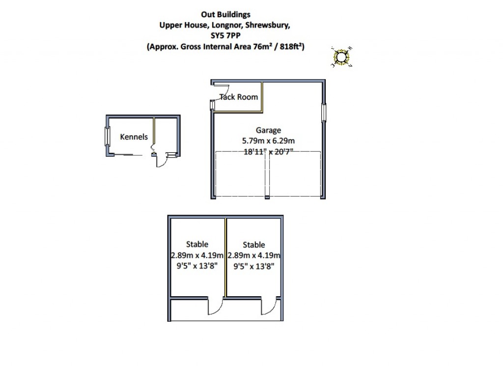 Floorplans For Longnor, Shrewsbury