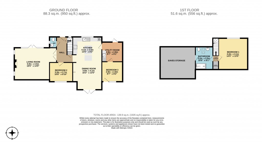 Floorplans For Almeley, Hereford, Herefordshire