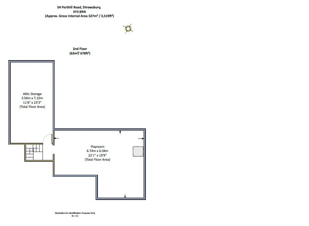 Floorplans For Port Hill Road, Shrewsbury