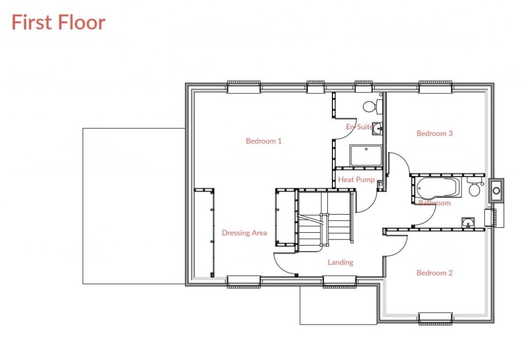 Floorplans For Grafton, Montford Bridge, Shrewsbury