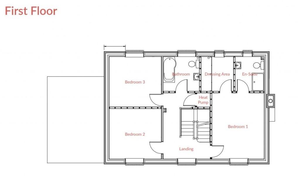 Floorplans For Grafton, Montford Bridge, Shrewsbury