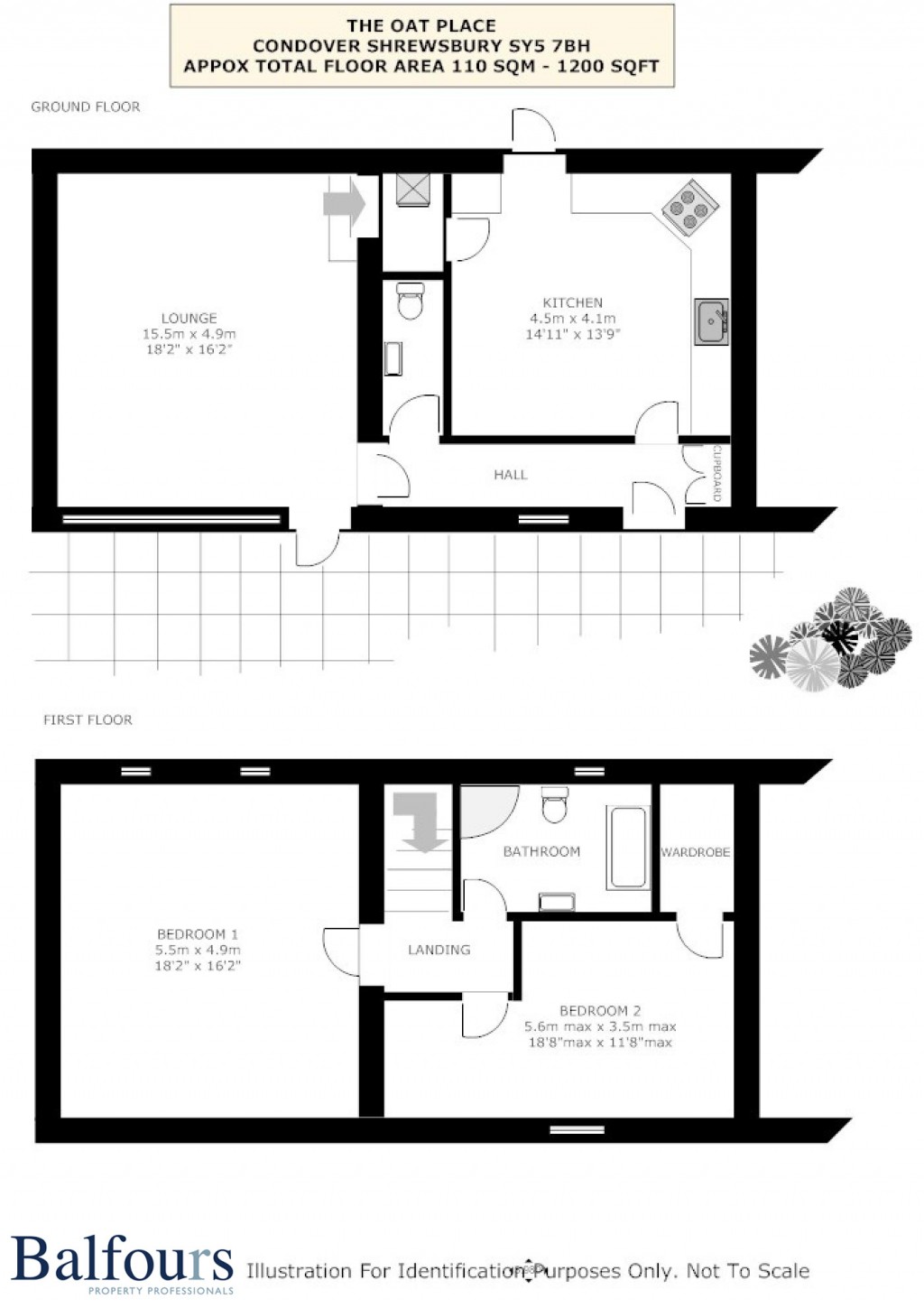 Floorplans For Condover, Shrewsbury