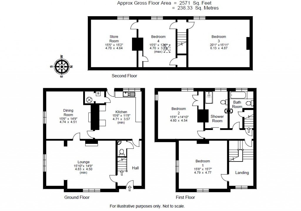 Floorplans For Home Farm, Rangemore, Burton On Trent