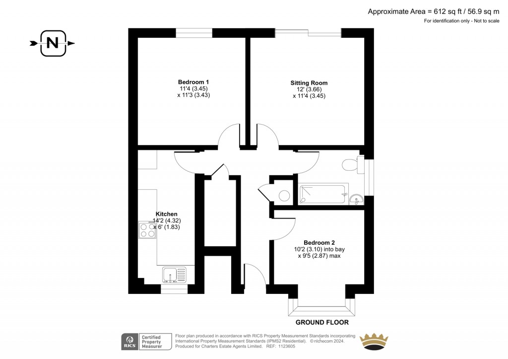 Floorplans For Mortimers Lane, Fair Oak, Eastleigh, Hampshire, SO50