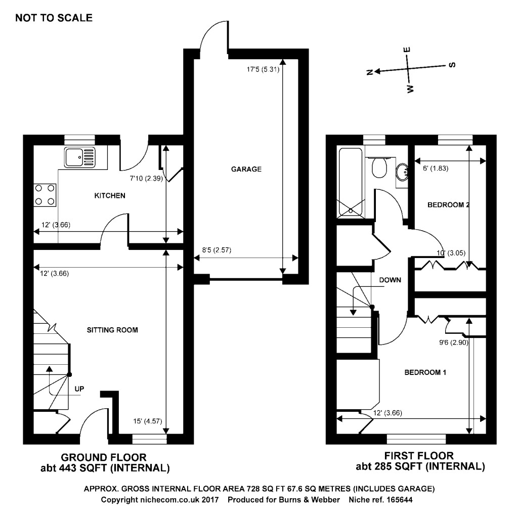 Floorplans For Ockley Court, Burpham, Guildford, GU4