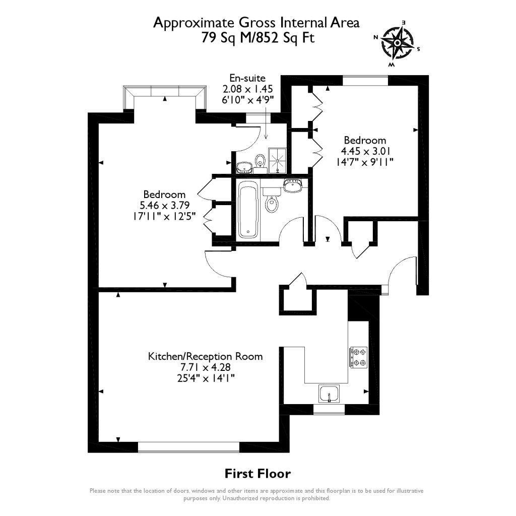 Floorplans For Edgeborough Court, Upper Edgeborough Road, Guildford, GU1