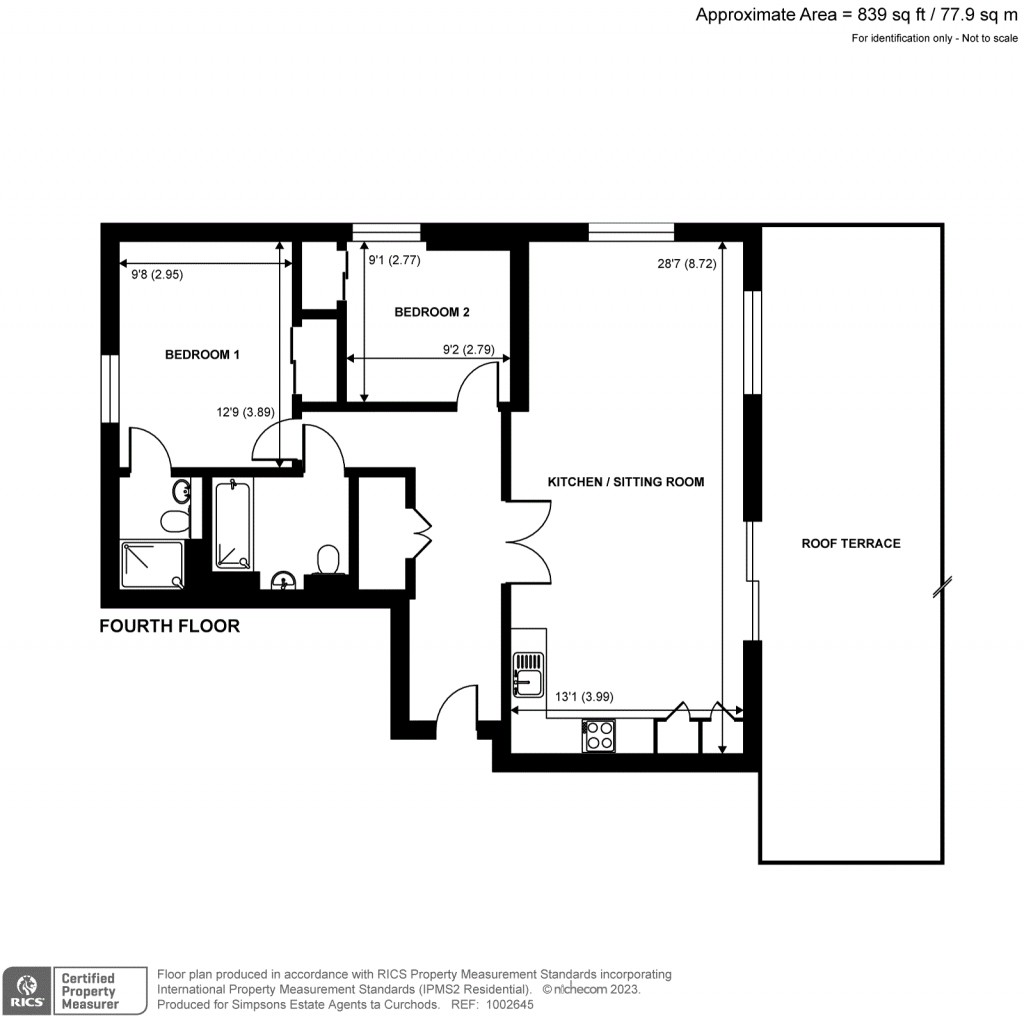 Floorplans For Leapale Lane, Guildford, Surrey, GU1