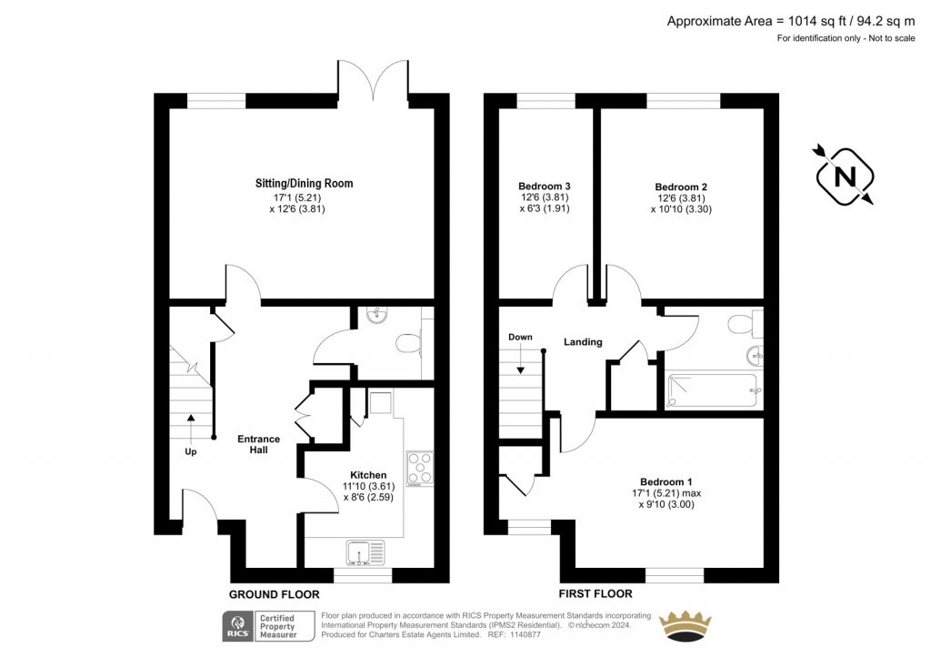 Floorplans For Manning Close, North Stoneham Park, Hampshire, SO50