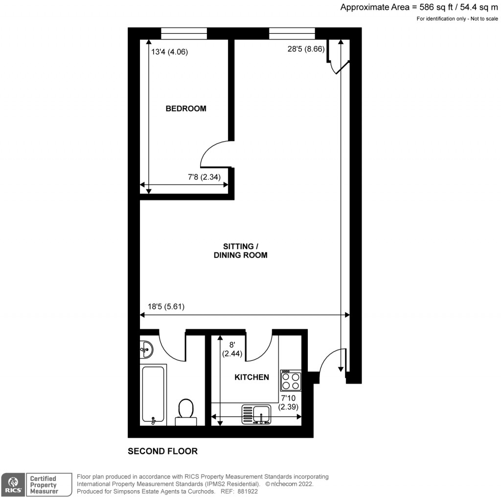 Floorplans For Jupiter Court, Barnsbury Lane, Surbiton, KT5