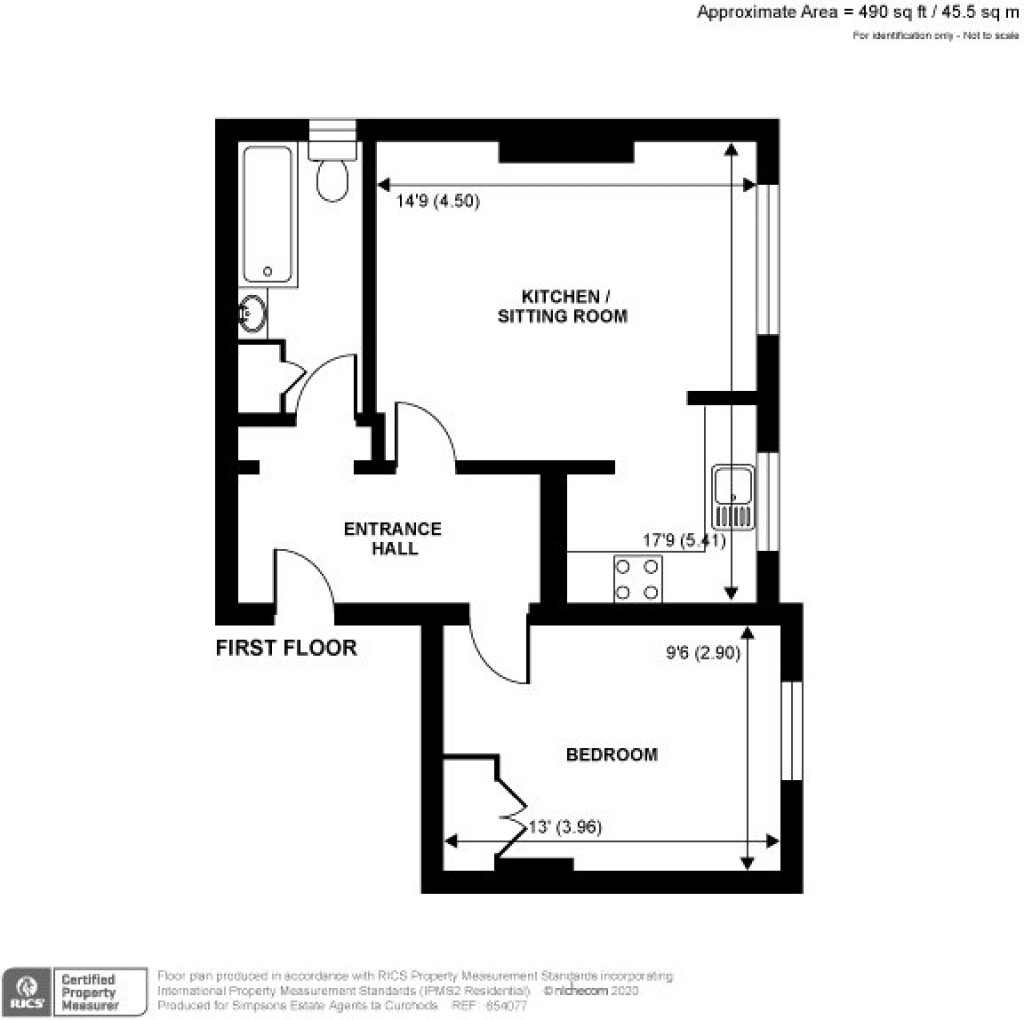 Floorplans For King Charles Road, Surbiton, KT5