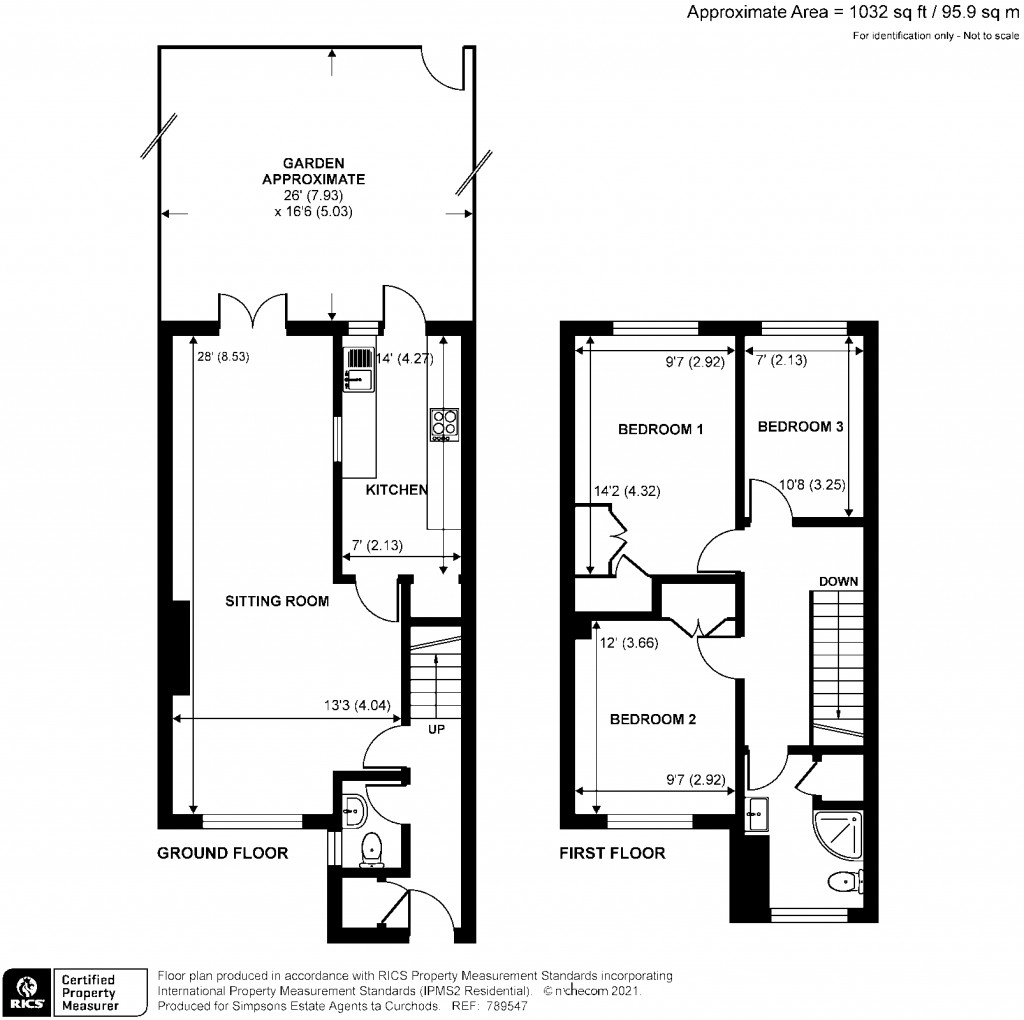 Floorplans For Anne Case Mews, Sycamore Grove, New Malden, KT3