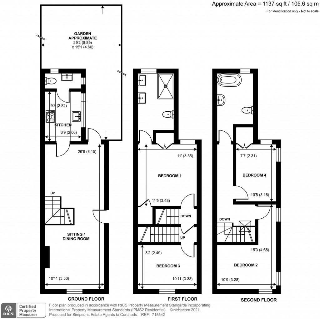 Floorplans For Elm Road, Kingston Upon Thames, KT2