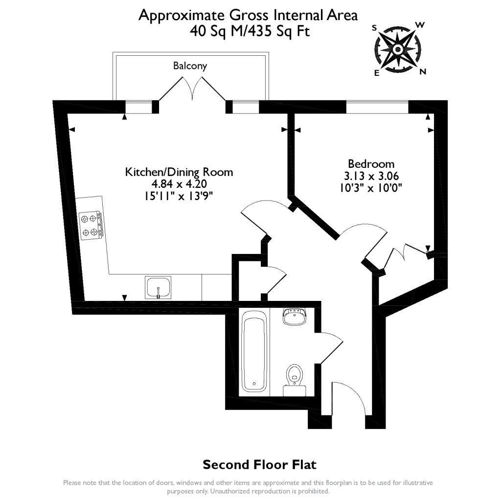 Floorplans For Langtry House, 1a Coombe Road, Kingston Upon Thames, KT2