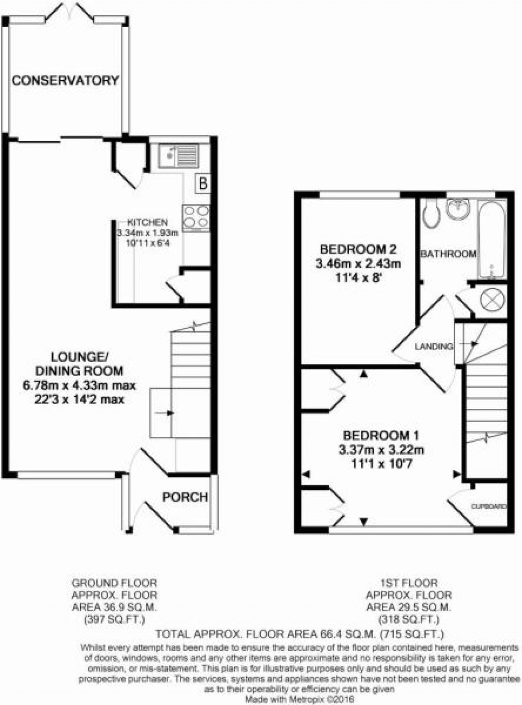 Floorplans For Mornington Walk, Richmond, TW10