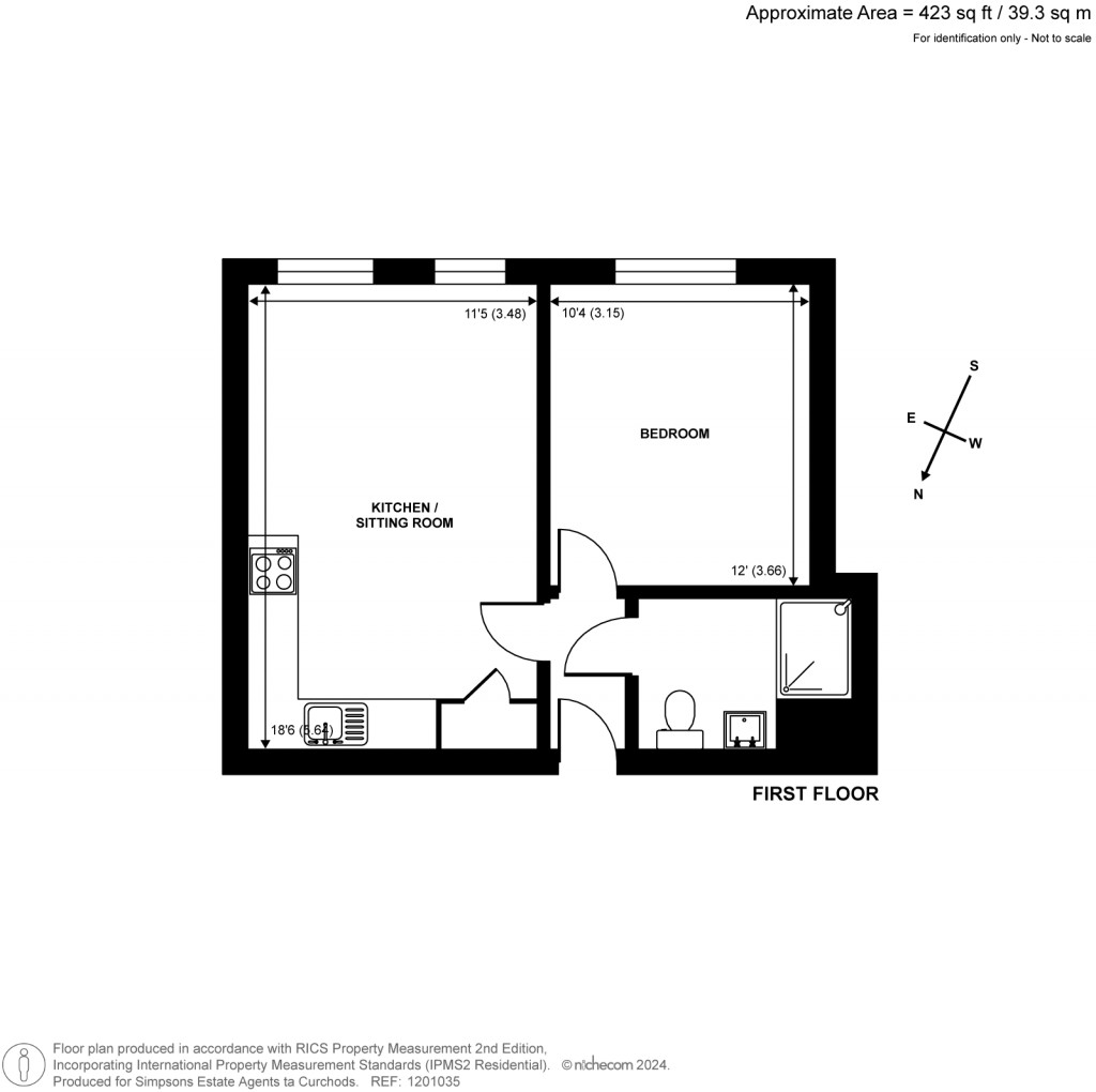 Floorplans For Parkgate House, 356 West Barnes Lane, New Malden, KT3