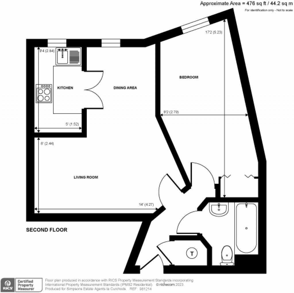 Floorplans For Lords Bridge Court, Mervyn Road, Shepperton, TW17