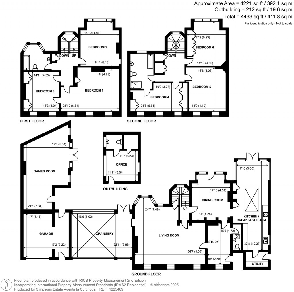 Floorplans For The Broadway, Laleham, TW18