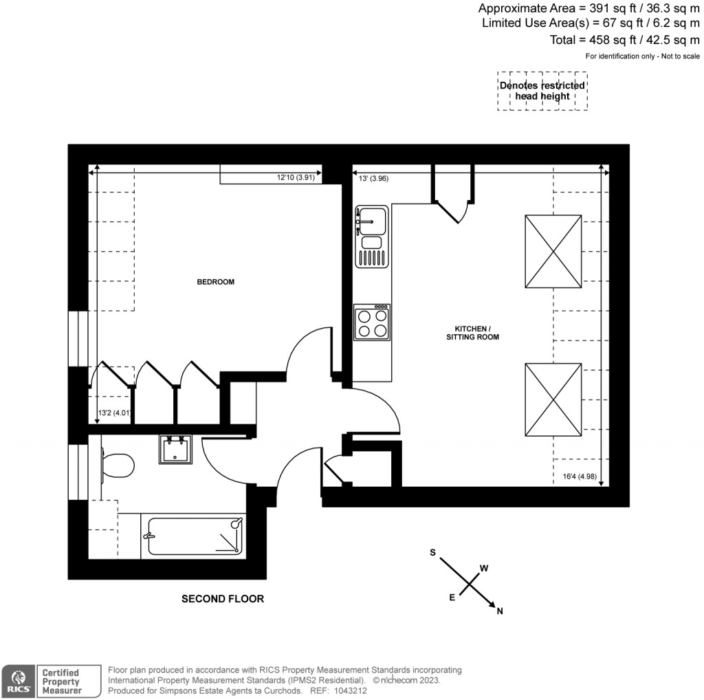 Floorplans For Sheriff House, 2 Seymour Road, Hampton Wick, KT1